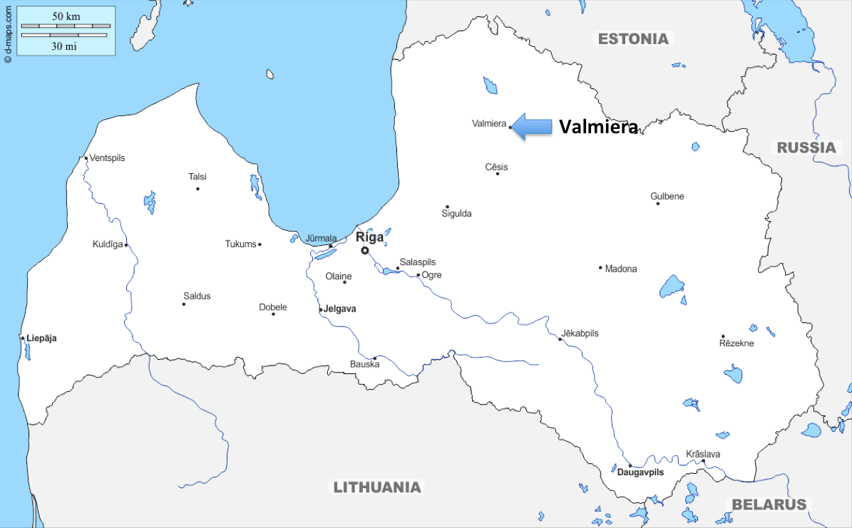 A European Journey #13 – Valmiera (Latvia)
