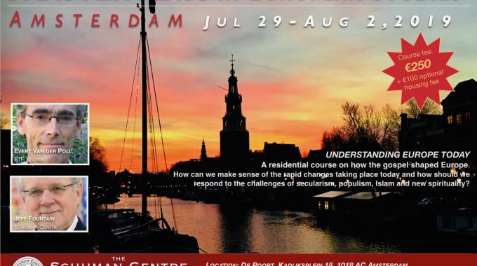 Jul 29 – Aug 2, 2019 – Masterclass In European Studies (Amsterdam)