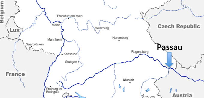 Un Voyage Européen #34 – Passau (Allemagne)