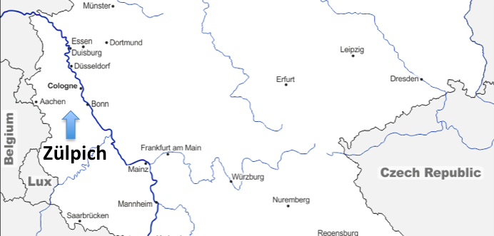 Un Viaggio Europeo #35 – Zülpich (Germania)
