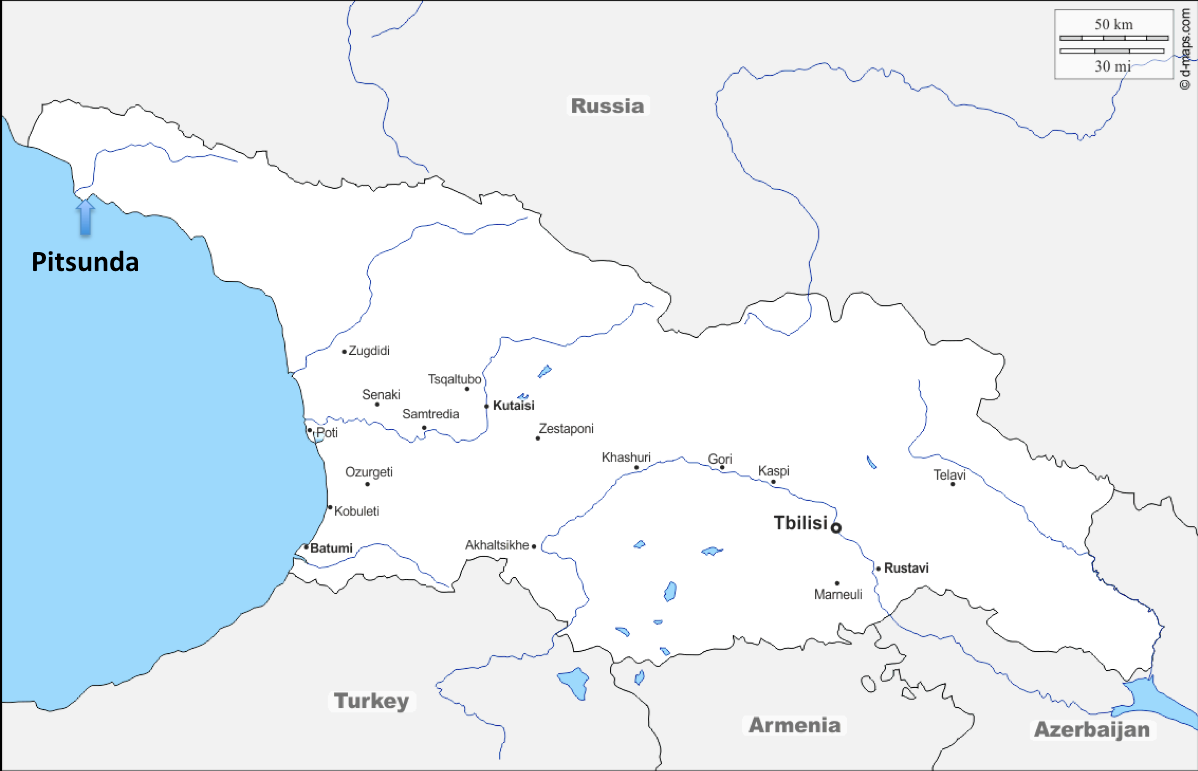 A European Journey #37 – Pitsunda (Georgia)