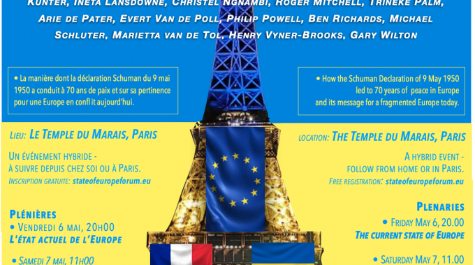 State Of Europe Forum 2022 – Programme